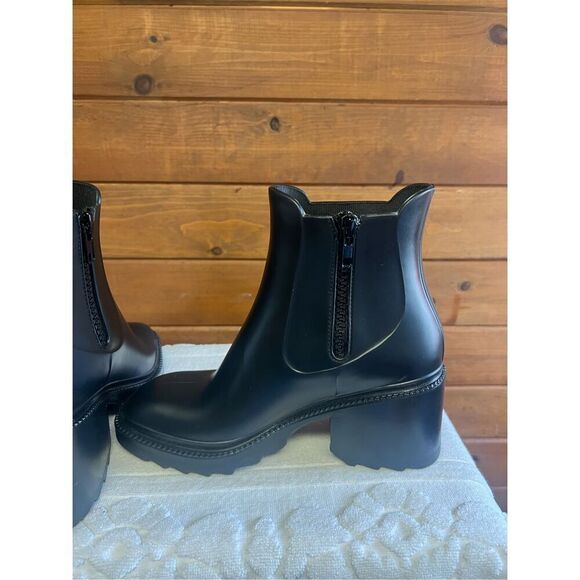 INC International Concepts Women Block Heel Chelsea Boot Eadin Size 9 Black NWO - Picture 5 of 7